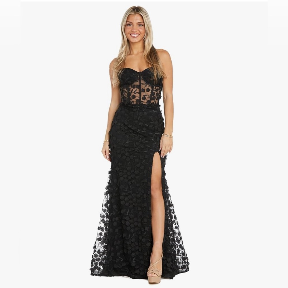 Dark Romance Corset Gown